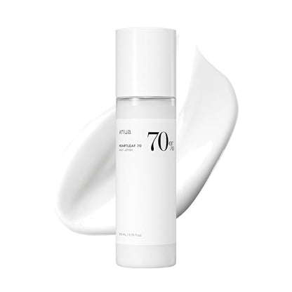 Anua Heartleaf Daily Lotion, Face Moisturizer with Hyaluronic Acid for Sensitive Skin, Lightweight, Korean Skin Care (200ml, 6.76 fl.oz.)