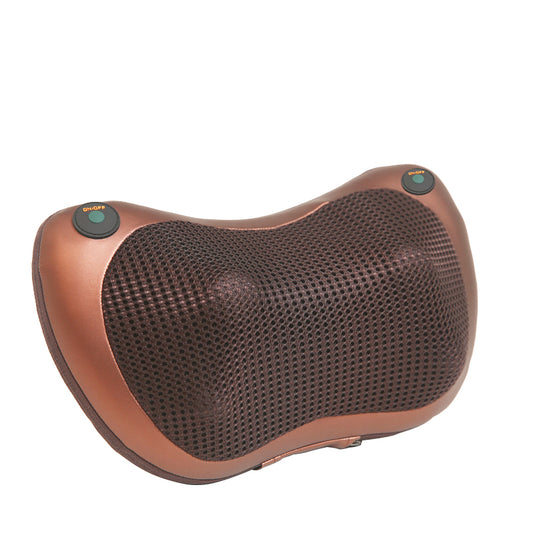 Neck Massage Pillow and shoulders, adomen, legs and Back Massager Relaxation by 8 Head with Magnet Massage Pillow Vibrator Electric with Heating Kneading Therapy