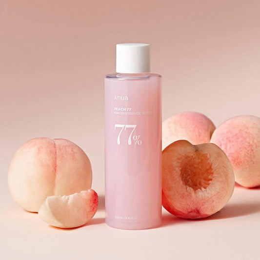 ANUA Peach 77 Niacin Essence Toner, Facial Toner for Glass Skin, Niacinamide, Panthenol, Ceramides, Korean Skin Care, Facial Toner for Glass Skin, 250ml/8.45 fl.oz.
