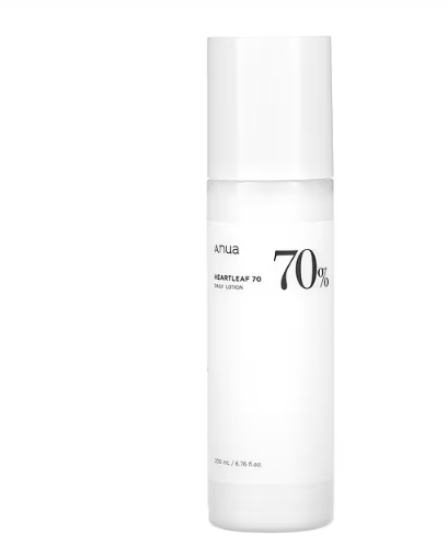 Anua Heartleaf Daily Lotion, Face Moisturizer with Hyaluronic Acid for Sensitive Skin, Lightweight, Korean Skin Care (200ml, 6.76 fl.oz.)